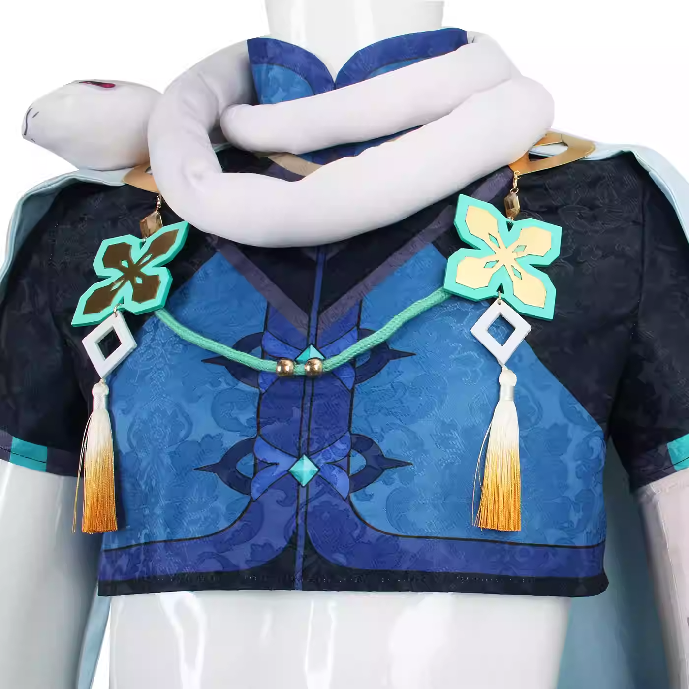 Genshin Impact Baizhu Complete Cosplay Costume Outfit