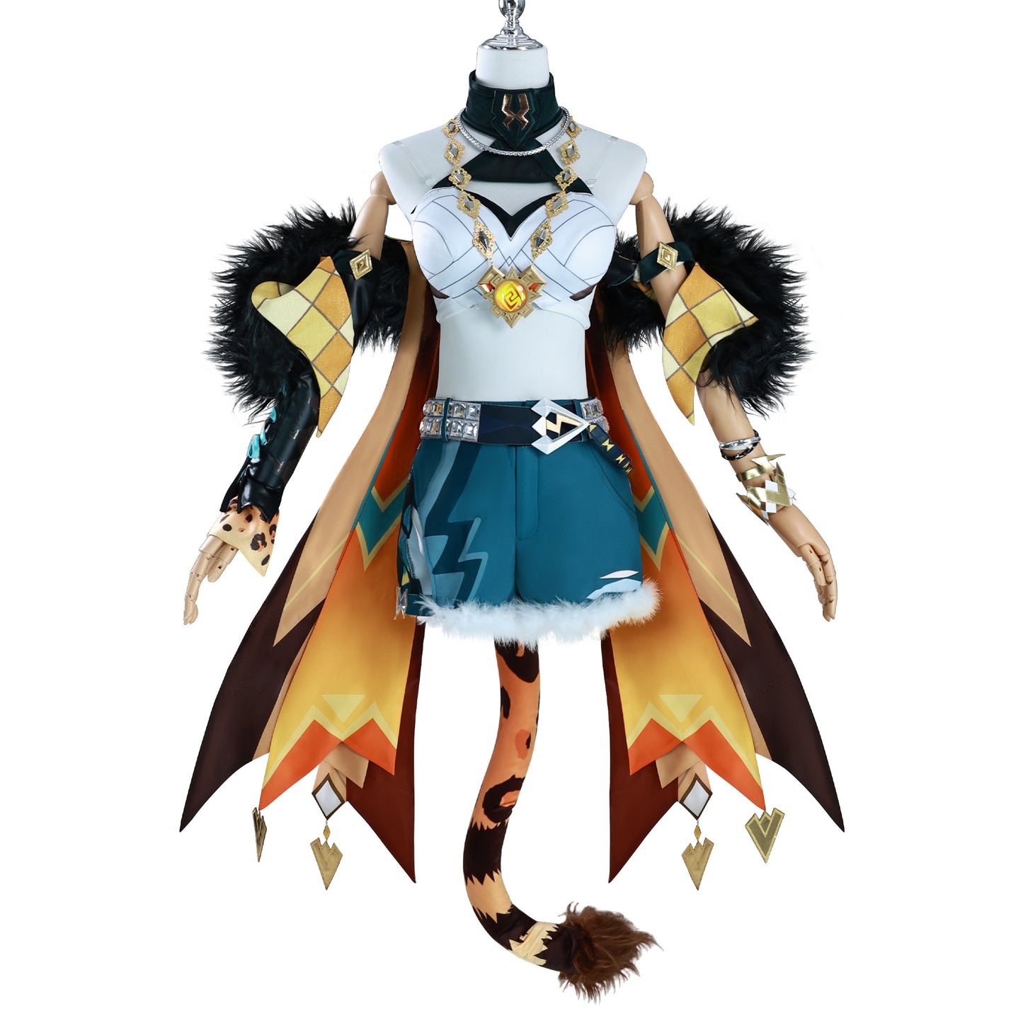 Genshin Impact Xilonen Cosplay Costume | Game Outfit