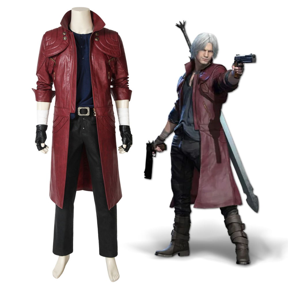 Devil May Cry Dante Complete Custom Cosplay Costume Outfit