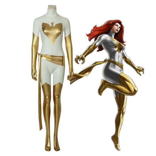 X‑Men White Phoenix Cosplay Costume | Marvel Outfit