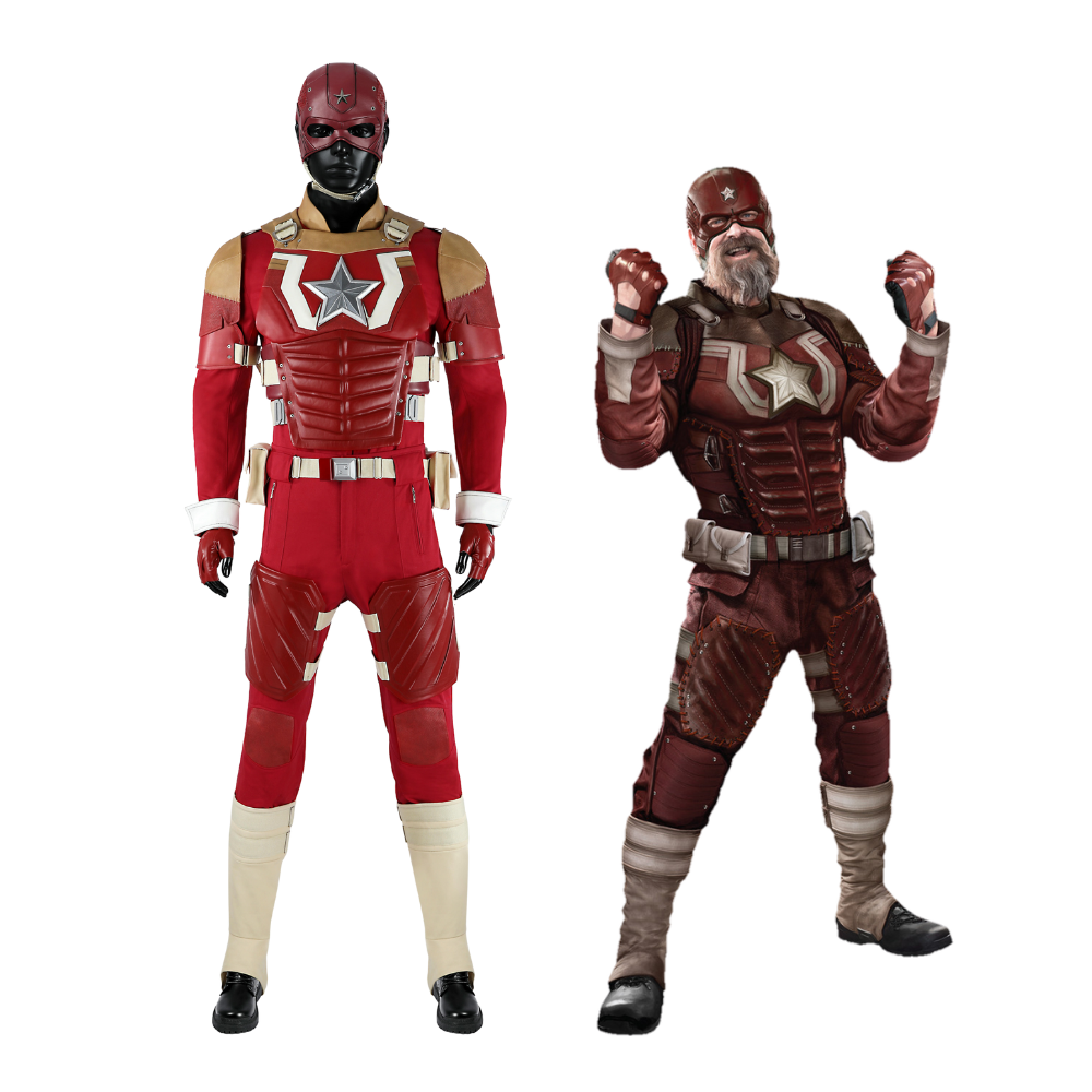 Thunderbolts Red Guardian Cosplay Costume | Marvel Outfit