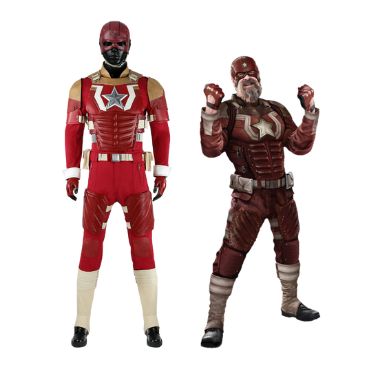 Thunderbolts Red Guardian Cosplay Costume | Marvel Outfit