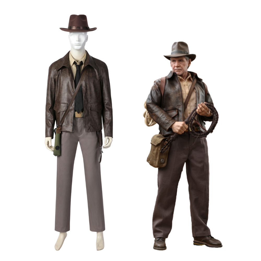Indiana Jones Dial of Destiny Cosplay Costume | Movie Outfit