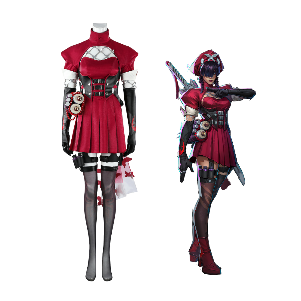 Marvel Rivals Psylocke Blood Kariudo Cosplay Costume | Gaming Outfit