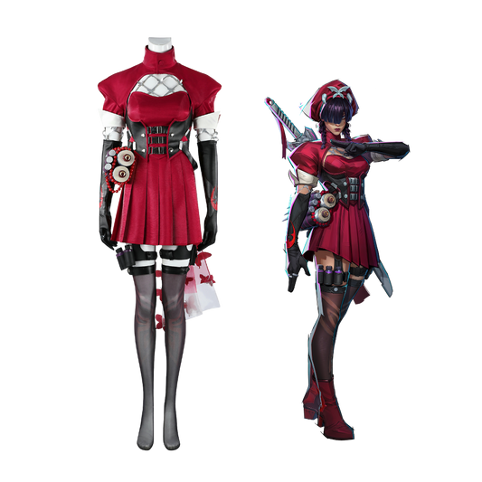 Marvel Rivals Psylocke Blood Kariudo Cosplay Costume | Gaming Outfit