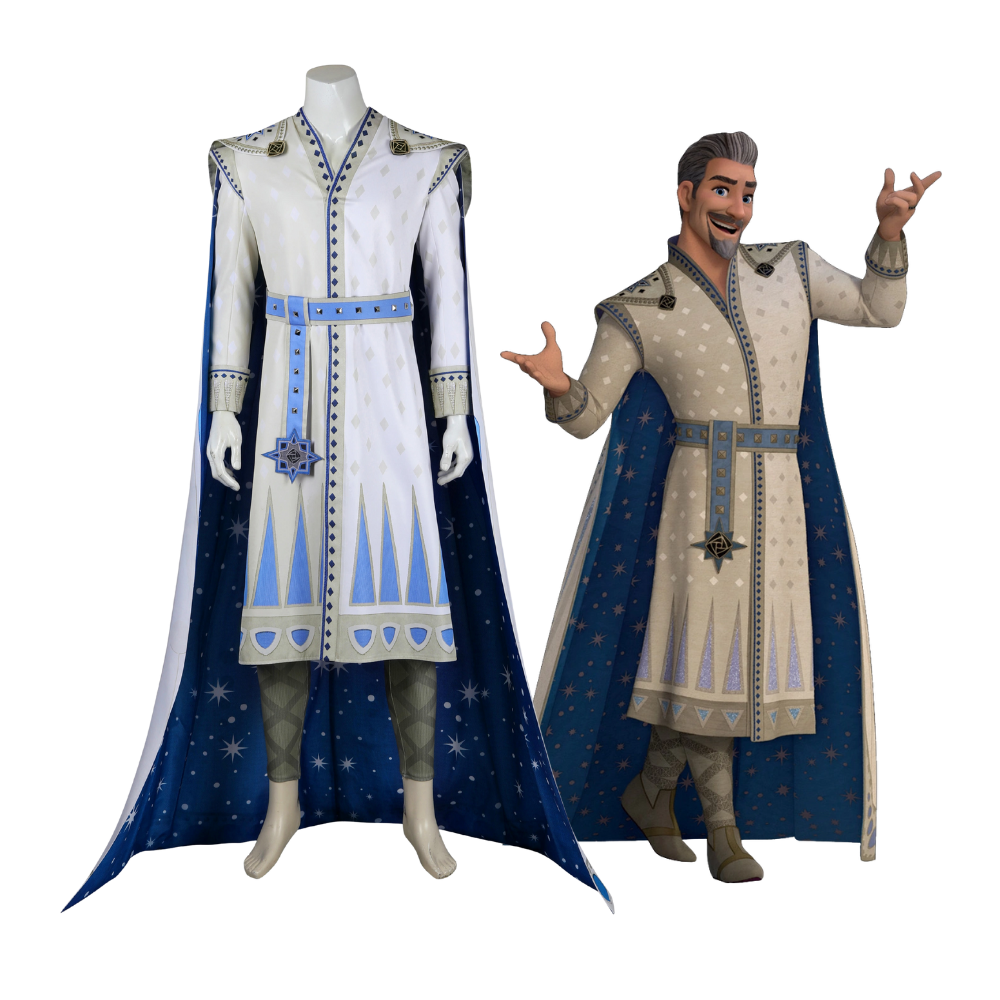Wish King Magnifico Cosplay Costume | Movie Outfit