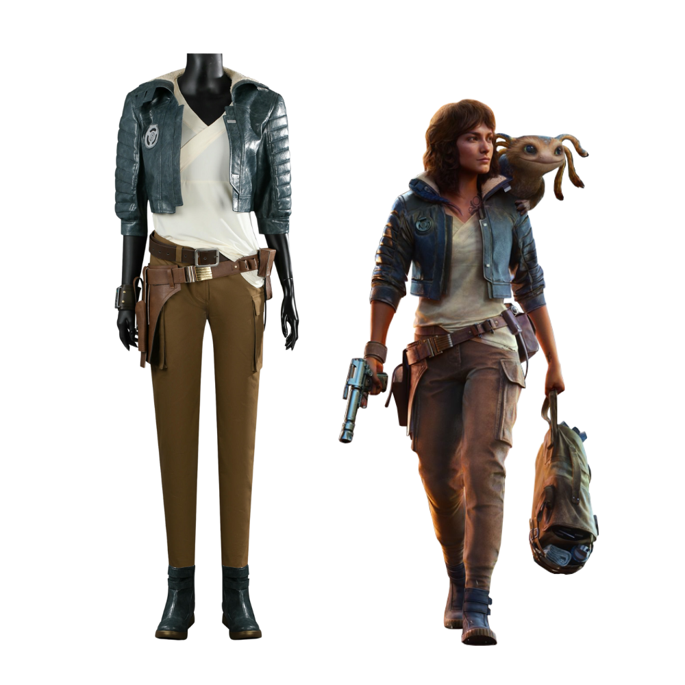 Star Wars Outlaws Kay Vess Cosplay-Kostüm | TV-Outfit