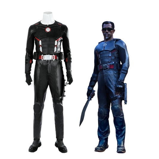 Deadpool 3 Blade Cosplay Costume | Marvel Outfit