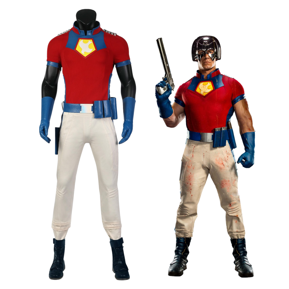 The Suicide Squad 2 Peacemaker Cosplay Costume | DC Outfit