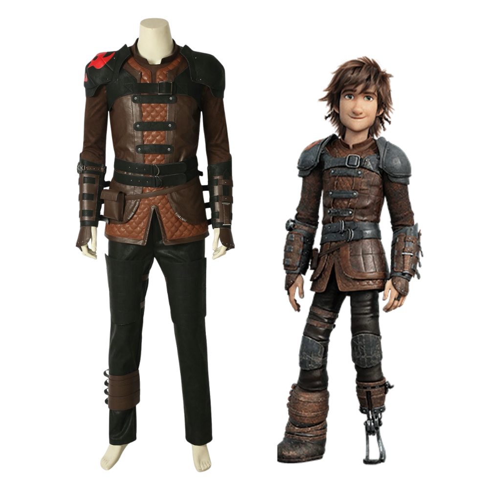 How To Train Your Dragon 3 Hiccup Cosplay Costume  | Movie Outfit