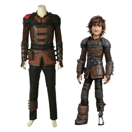 How To Train Your Dragon 3 Hiccup Cosplay Costume  | Movie Outfit