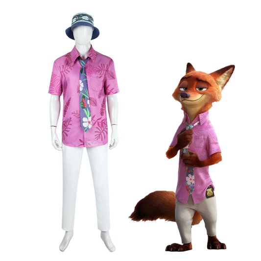 Zootopia 2 Nick Wilde Cosplay Costume  | Movie Outfit