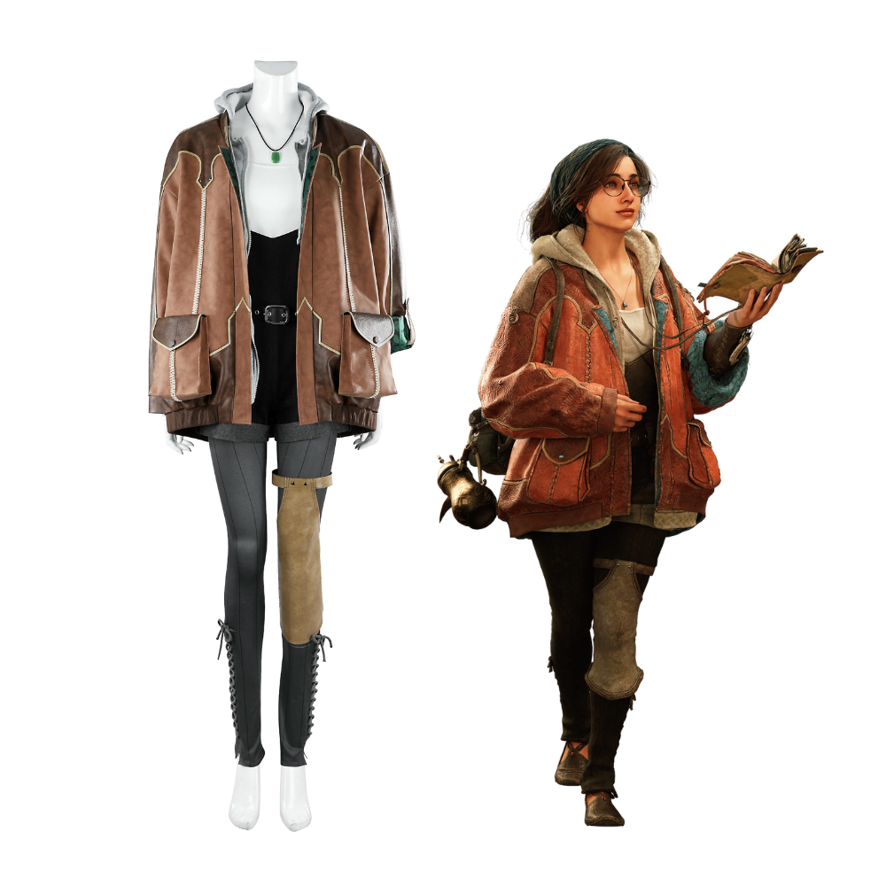 Monster Hunter Wilds Alma Cosplay Costume | Gaming Outfit