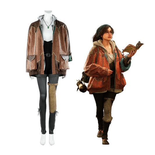 Monster Hunter Wilds Alma Cosplay Costume | Gaming Outfit