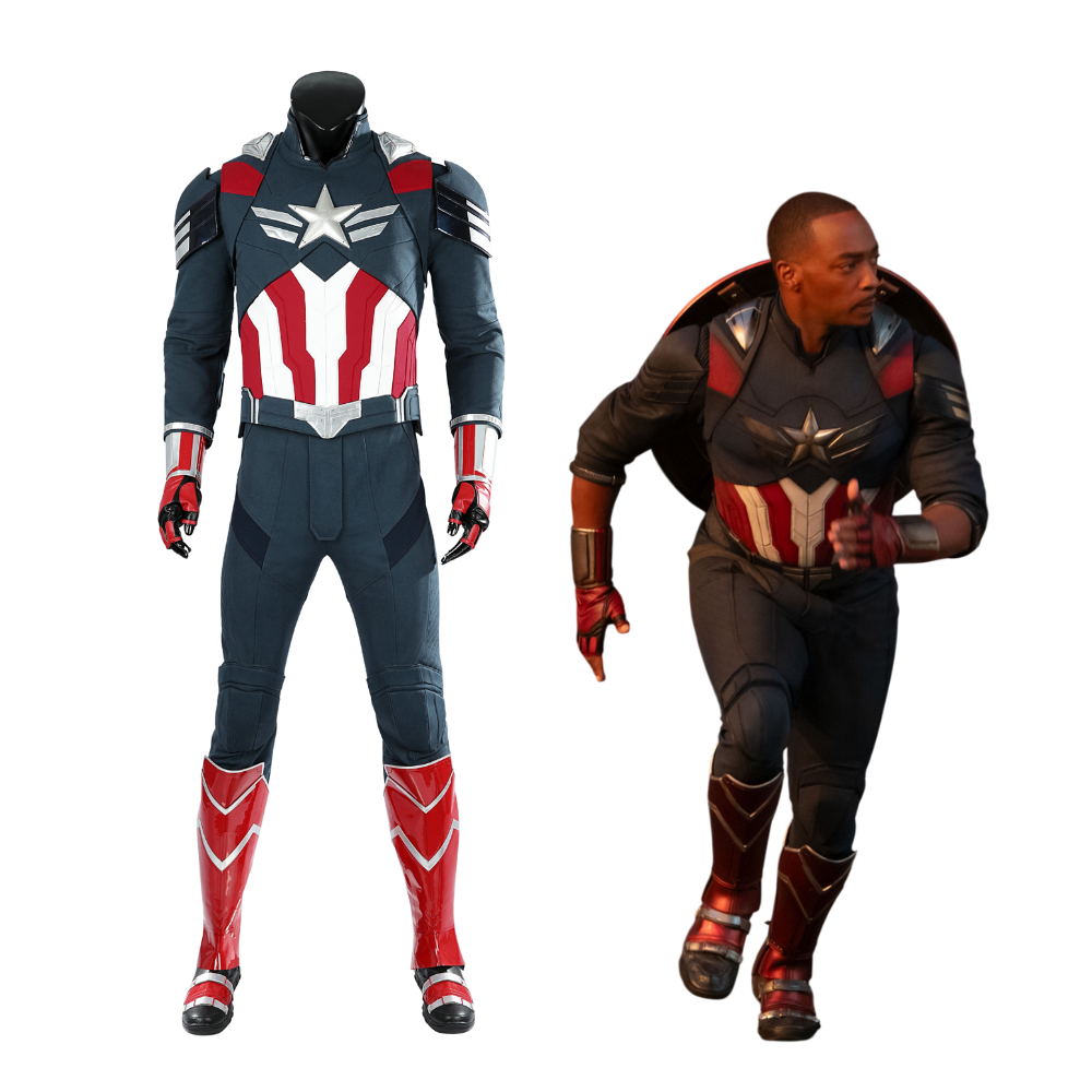 Captain America Brave New World Cosplay Costume | Marvel Outfit