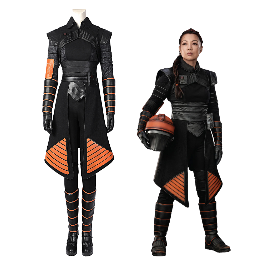 The Mandalorian Fennec Shand Cosplay Costume | TV Outfit