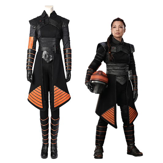 The Mandalorian Fennec Shand Cosplay Costume | TV Outfit