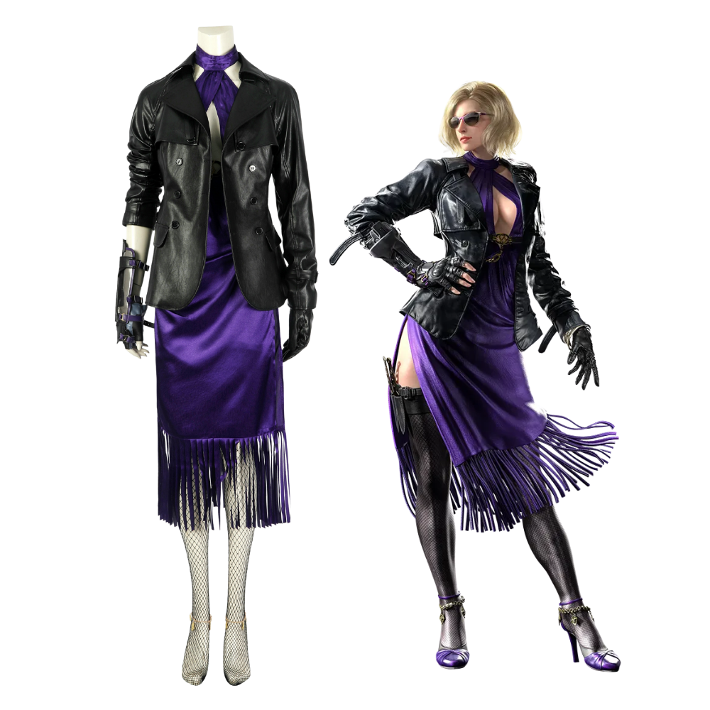 Tekken 8 Nina Williams Cosplay Costume | Gaming Outfit