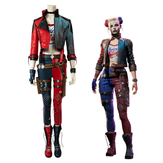 Suicide Squad Kill the Justice League Harley Quinn Cosplay Costume  | DC Outfit