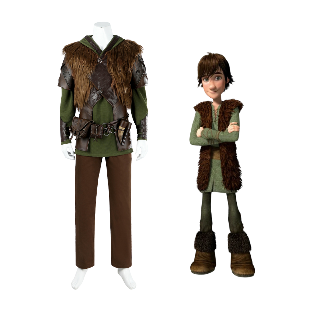 How To Train Your Dragon Hiccup Cosplay Costume  | Movie Outfit