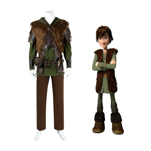 How To Train Your Dragon Hiccup Cosplay Costume  | Movie Outfit