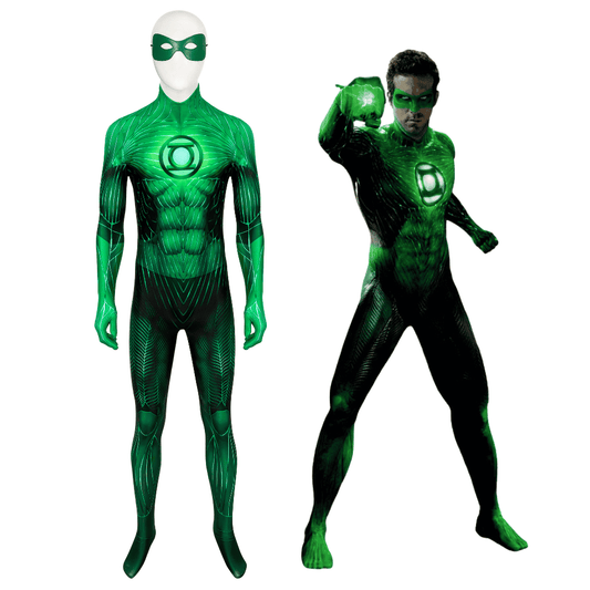 DC Green Lantern Complete Cosplay Costume Outfit