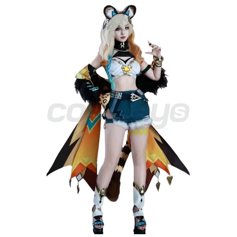 Genshin Impact Xilonen Cosplay Costume | Game Outfit