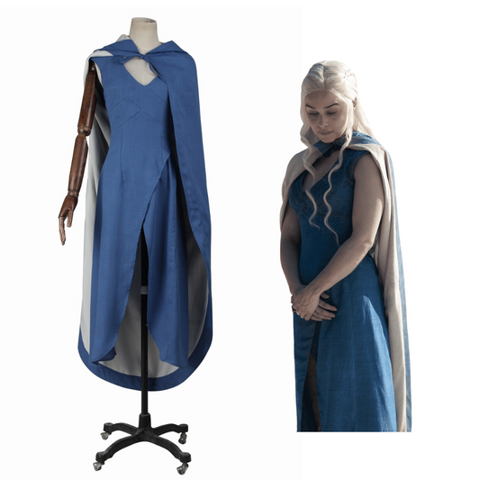 Game of Thrones Daenerys Targaryen Complete Cosplay Costume Outfit