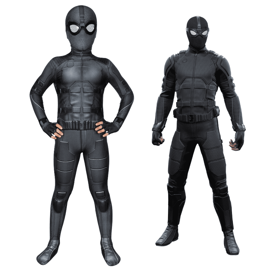 Kids Spider-Man Stealth Suit Cosplay Costume | Marvel Outfit