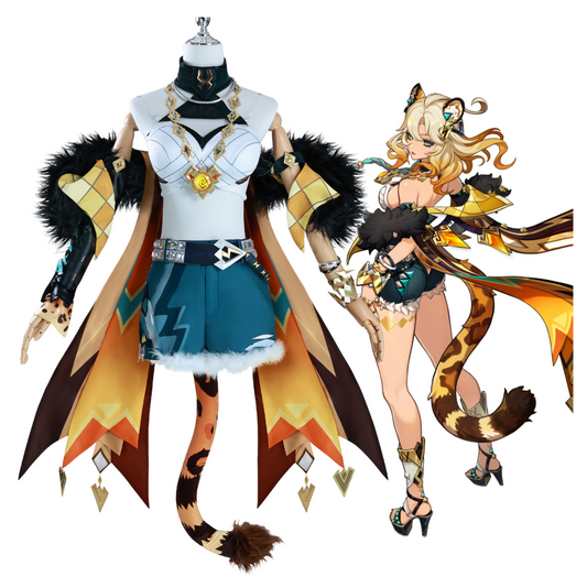 Genshin Impact Xilonen Cosplay Costume | Game Outfit