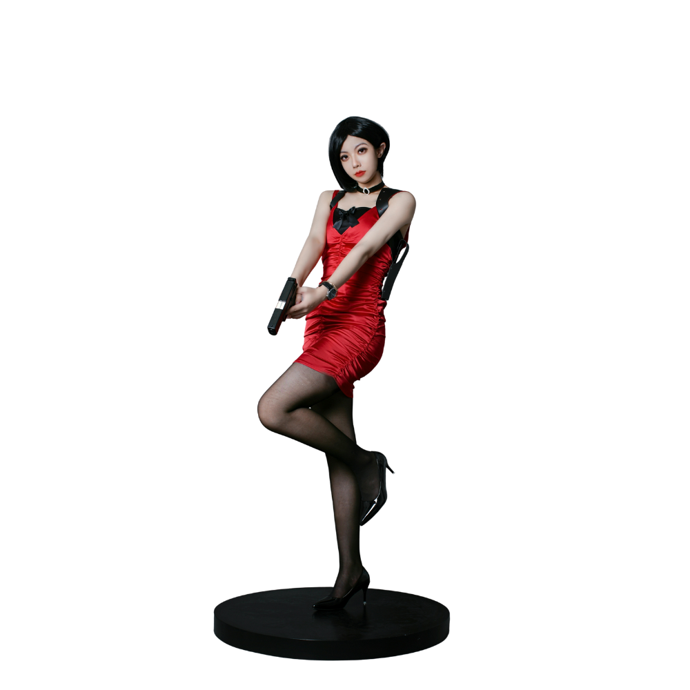 Resident Evil 4 Remake Ada Wong V2 Cosplay Costume | Gaming Outfit