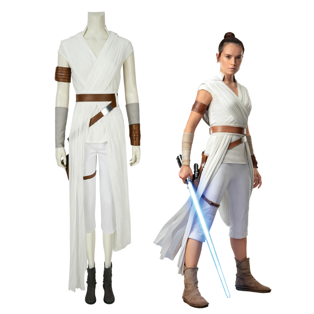 Star Wars The Rise of Skywalker Rey Cosplay Costume | TV Outfit