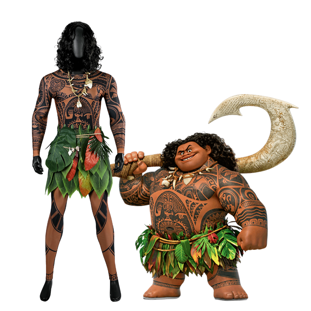 Disney Princess Moana 2 Māui Cosplay Costume  | Movie Outfit