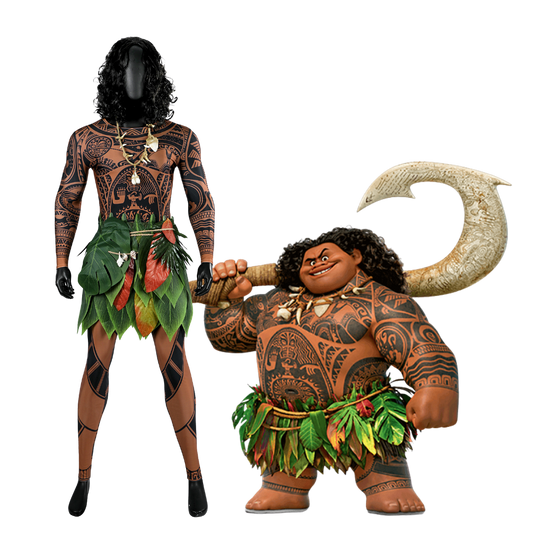 Disney Princess Moana 2 Māui Cosplay Costume  | Movie Outfit
