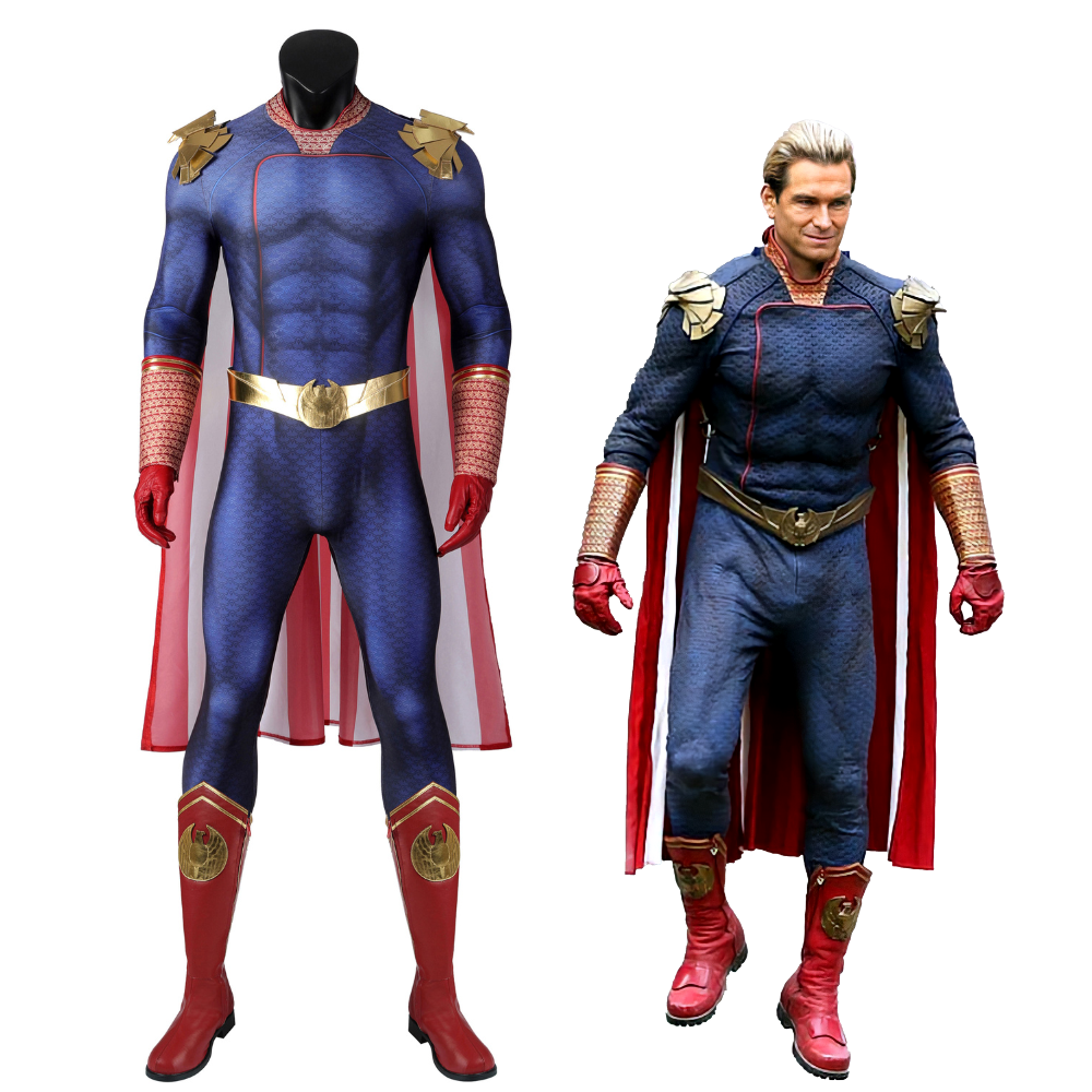 The Boys Homelander V2 Complete Custom Cosplay Costume Outfit