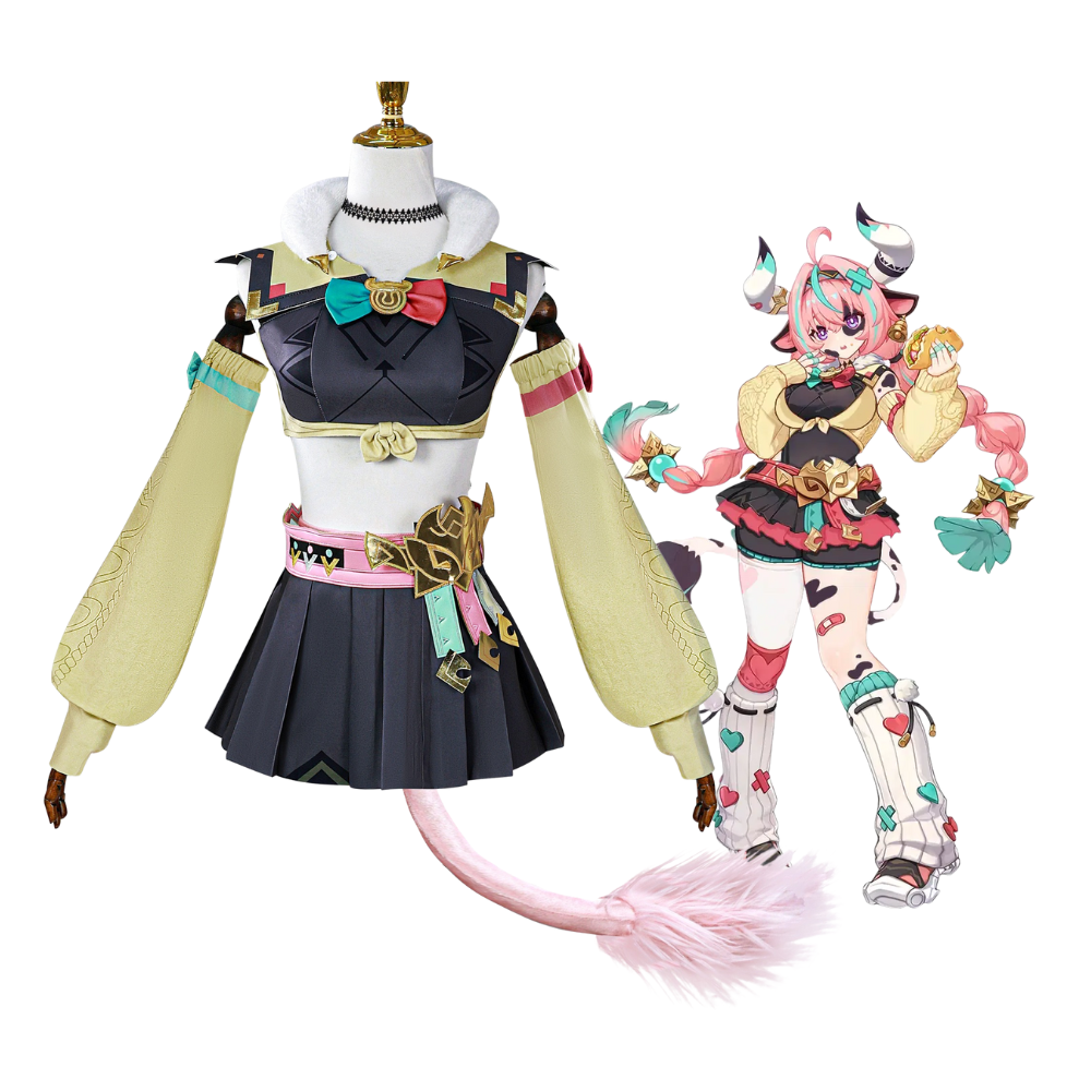 Genshin Impact Varesa Cosplay Costume | Gaming Outfit