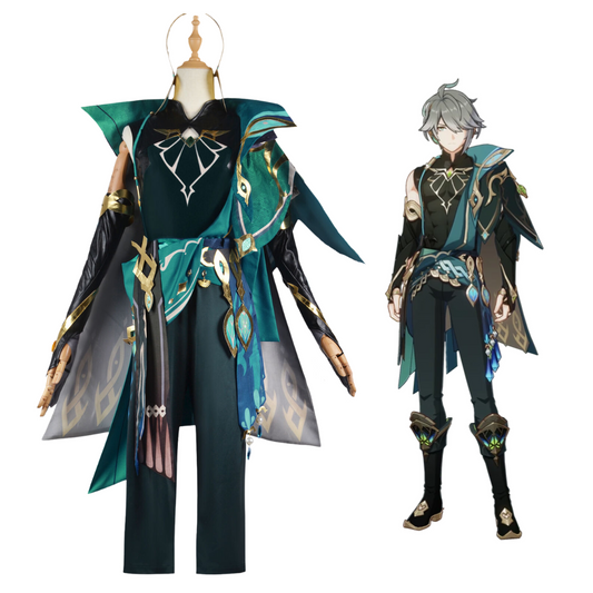 Genshin Impact Alhaitham Cosplay Costume | Game Outfit