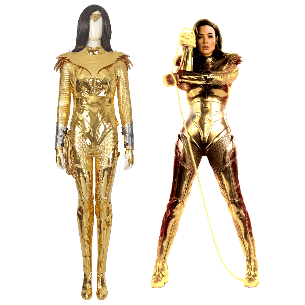 DC Wonder Woman Golden Armor Complete Custom Cosplay Costume Outfit