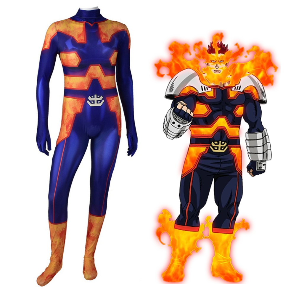 My Hero Academia Endeavor Complete Cosplay Costume Outfit