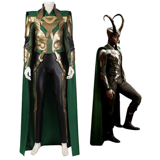 Marvel Thor Loki Complete Custom Cosplay Costume Outfit