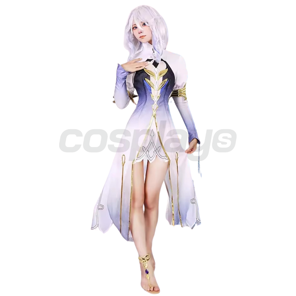Genshin Impact Focalors Carnival Cosplay Costume | Gaming Outfit