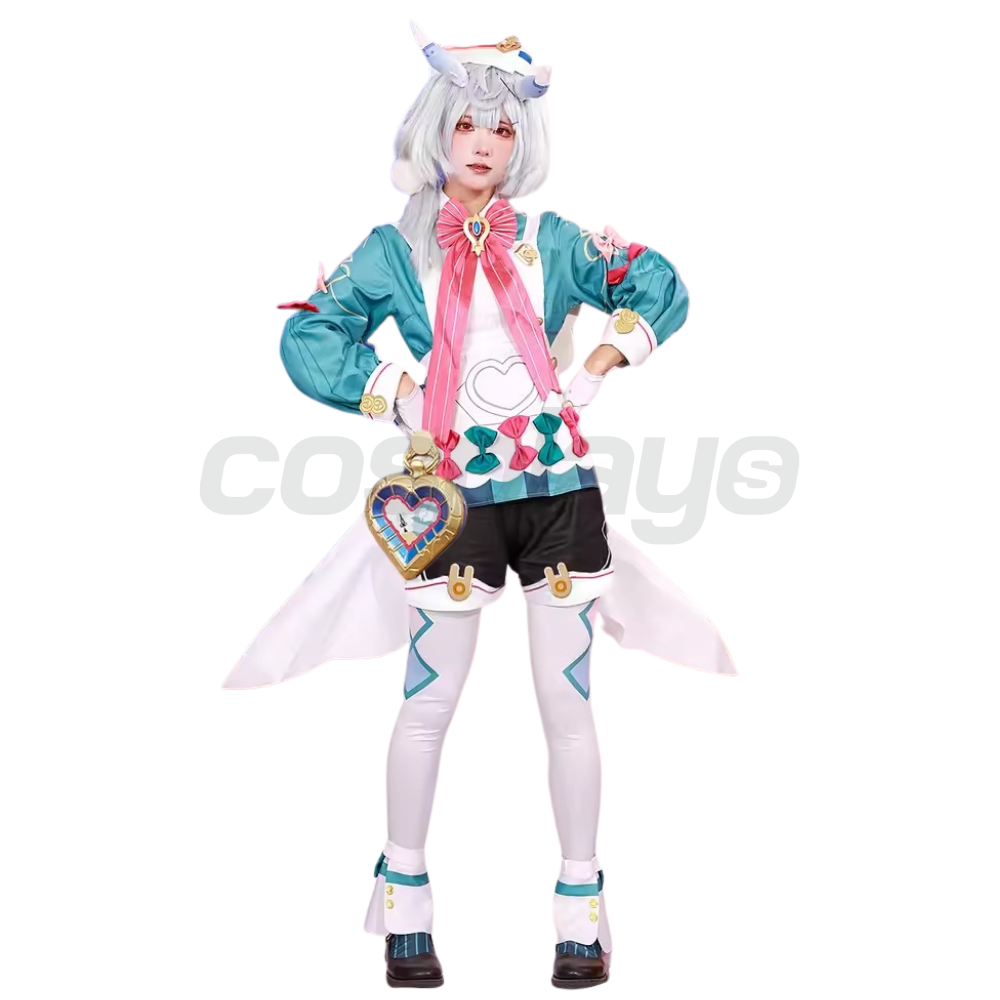 Genshin Impact Sigewinne Cosplay Costume | Game Outfit