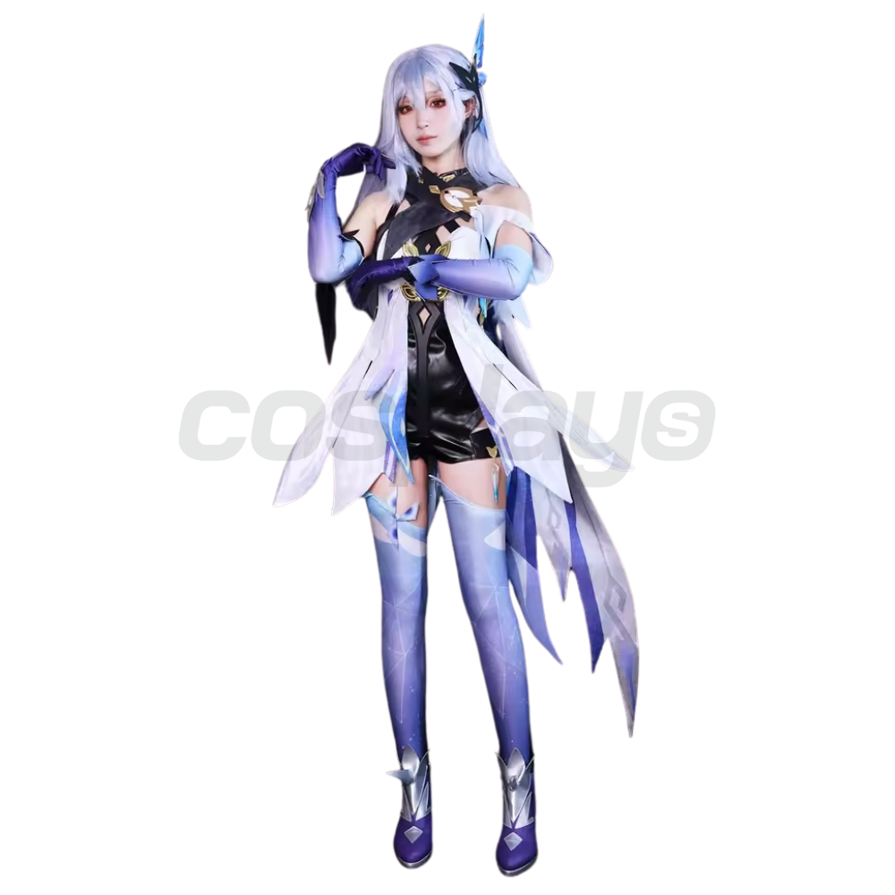 Genshin Impact Skirk Cosplay Costume | Game Outfit