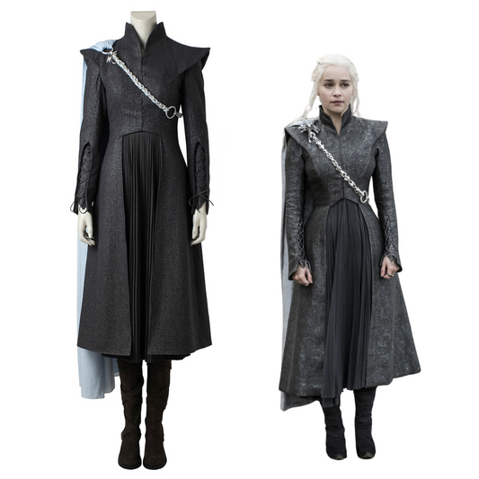 Game of Thrones Season 7 Daenerys Targaryen V2 Complete Cosplay Costume Outfit