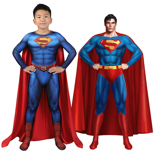 Kids Superman and Lois Cosplay Costume | DC Outfit