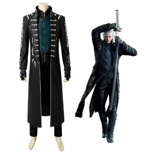 Devil May Cry Vergil Complete Custom Cosplay Costume Outfit