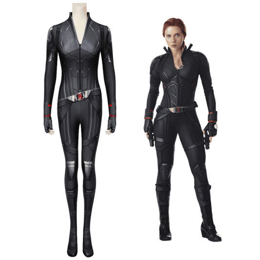 Marvel Avengers 4 Black Widow Complete Cosplay Costume Outfit