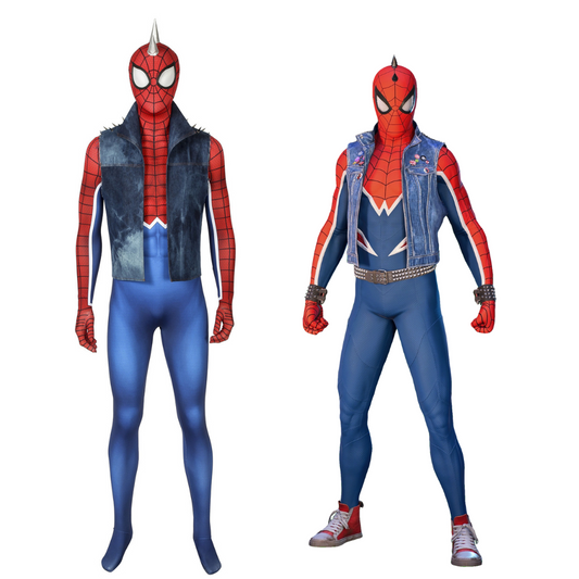 Spider-Man PS4 Rock Suit Cosplay Costume | Marvel Outfit