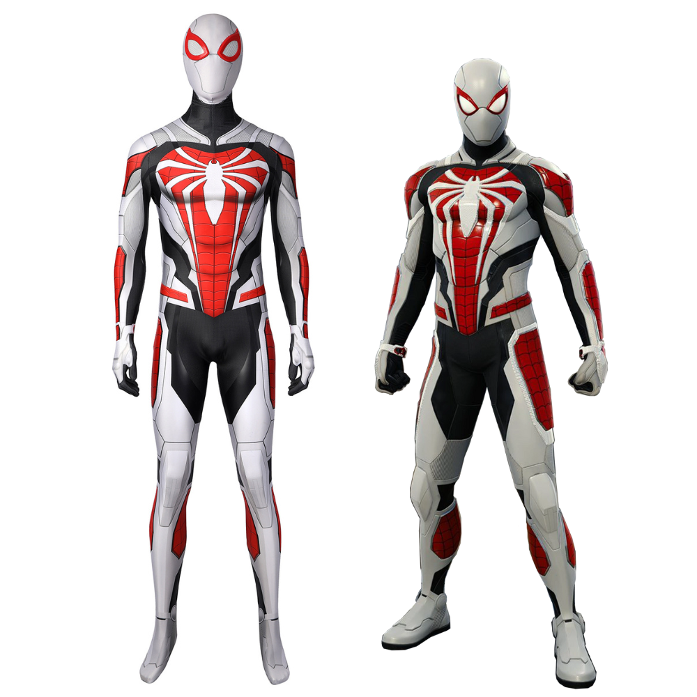 Marvel Spiderman PS5 Armoured Advanced Suit Complete Cosplay Costume Outfit