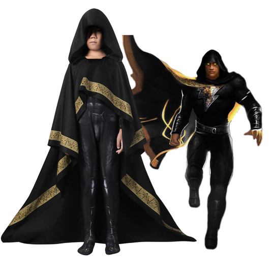 Kids Black Adam Cosplay Costume | DC Outfit